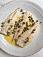 Load image into Gallery viewer, Mackerel, Lemon Caper, Extra Virgin Olive Oil, Patagonia