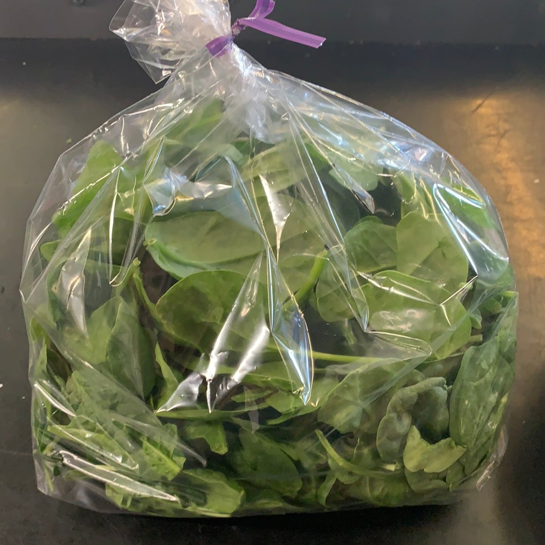 Spinach, Baby, Organic 8 oz, Sold per bag