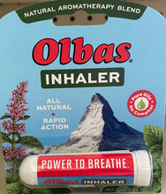 Load image into Gallery viewer, Inhaler, Olbas, Aromatherapy Blend,