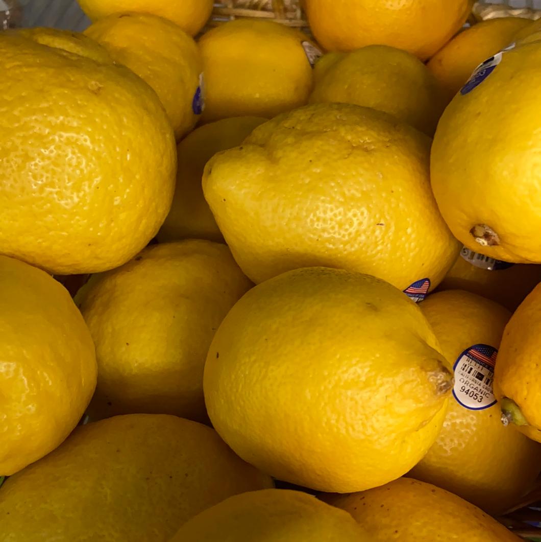 Lemons, Large, Organic