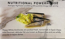 Load image into Gallery viewer, Anchovies, Wild, Packed in X-tra virgin olive oil, Wild Planet