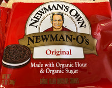 Load image into Gallery viewer, Cookies, Original, Vanilla Creme Filled Chocolate Cookies, Newman&#39;s Own Organics (red bag)
