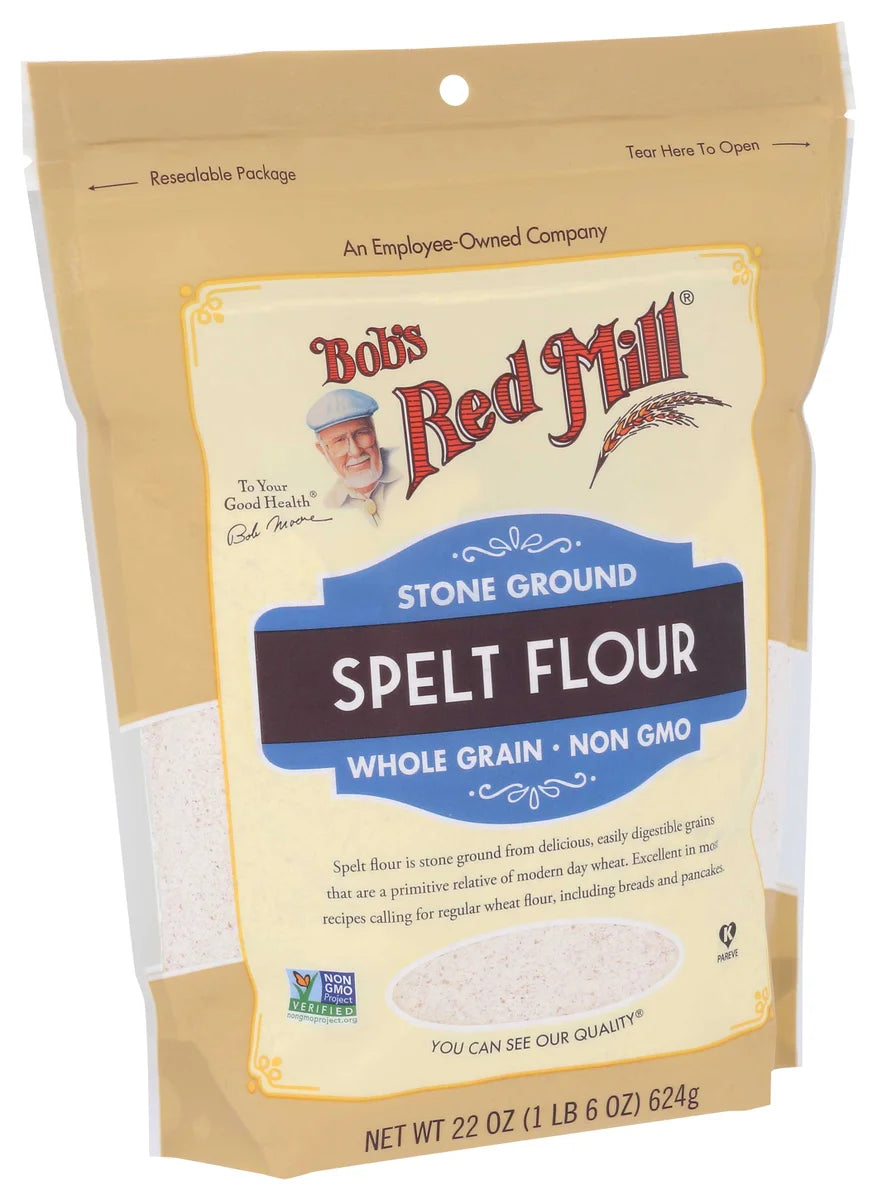 Flour, Spelt, Organic, Stone Ground, Bobs Red Mill
