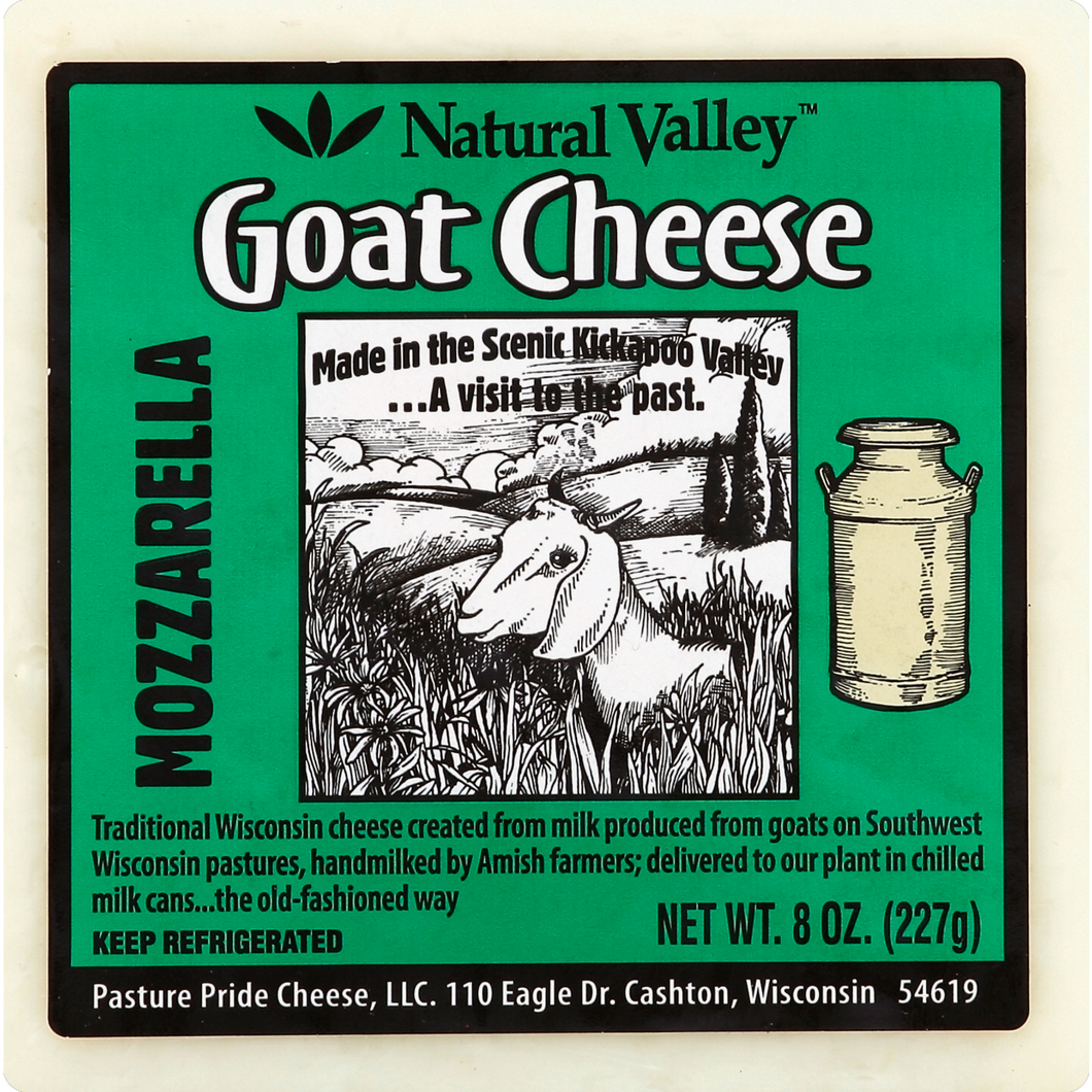Cheese, Goat Mozzerella, Natural Valley