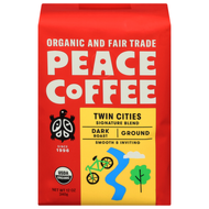 Coffee, Peace, Twin Cities, Dark Roast, Organic