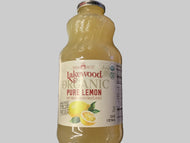 Juice, Pure Lemon, Organic, Lakewood, 32 oz