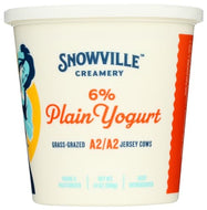 Yogurt, Whole Milk Plain, Local, Snowville