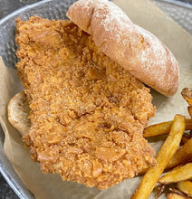 Load image into Gallery viewer, Breaded Pork Tenderloin Sandwich with or without Fries
