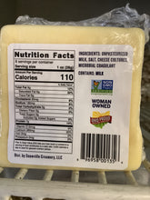 Load image into Gallery viewer, Cheddar Cheese,Snowville Grassfed Farm, Grass Fed, by each
