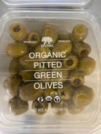 Olives, Pitted Green , Divina, Organic, 4.9 oz