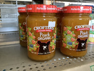Premium Fruit Spread, Peach Organic, Crofter’s 16.5oz