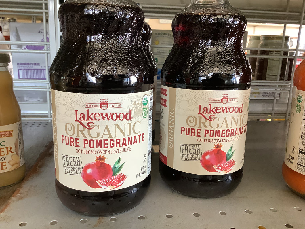 Juice, Organic Pomegranate, Lakewood, 32oz