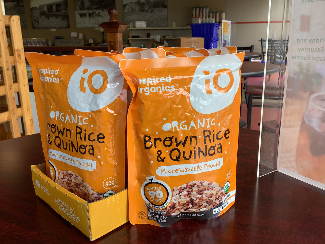 Brown Rice And Quinoa, IO Inspired Organics, 8.8 oz pouch