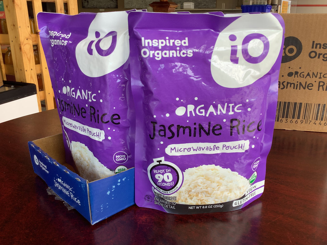 Jasmine Rice, IO Inspired Organics, 8.8 oz
