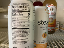 Load image into Gallery viewer, Iced Tea, Unsweetened Peach, Steaz, Organic
