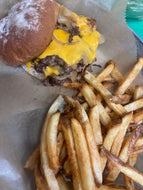 Smash Burger with or without Fries