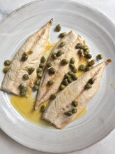 Load image into Gallery viewer, Mackerel, Lemon Caper, Extra Virgin Olive Oil, Patagonia
