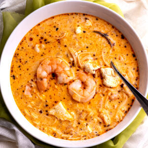 Special! Peruvian Shrimp Soup - Chupe de Camarones