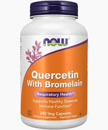 Quercetin with Bromelain, NOW, 240 vcaps, Supplement