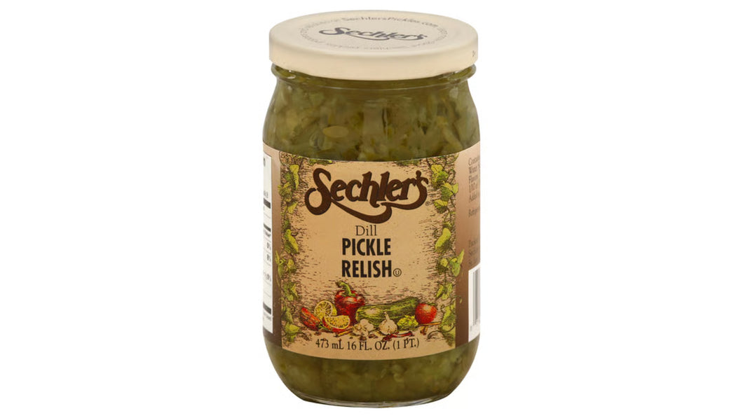 Pickles, Relish, Dill, Sechlers