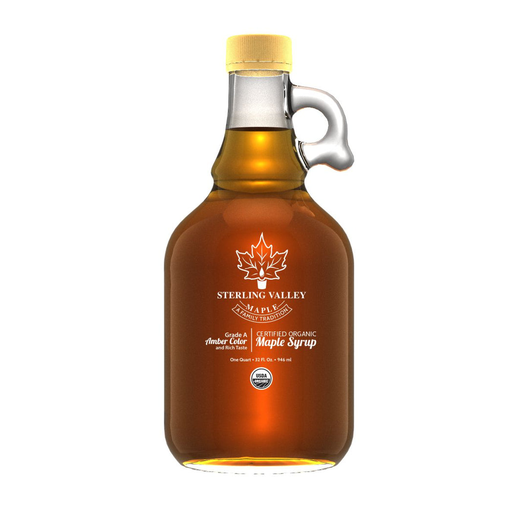 Syrup, Maple Valley, Organic, Amber, 32oz