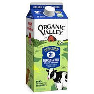 Milk, 2 %, Organic Valley, Half Gallon