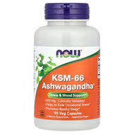 KSM-66 Ashwagandha, NOW, 600 mg, 90 vcaps, Supplement
