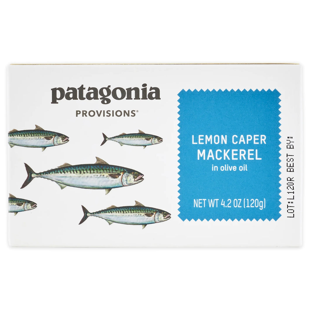 Mackerel, Lemon Caper, Extra Virgin Olive Oil, Patagonia