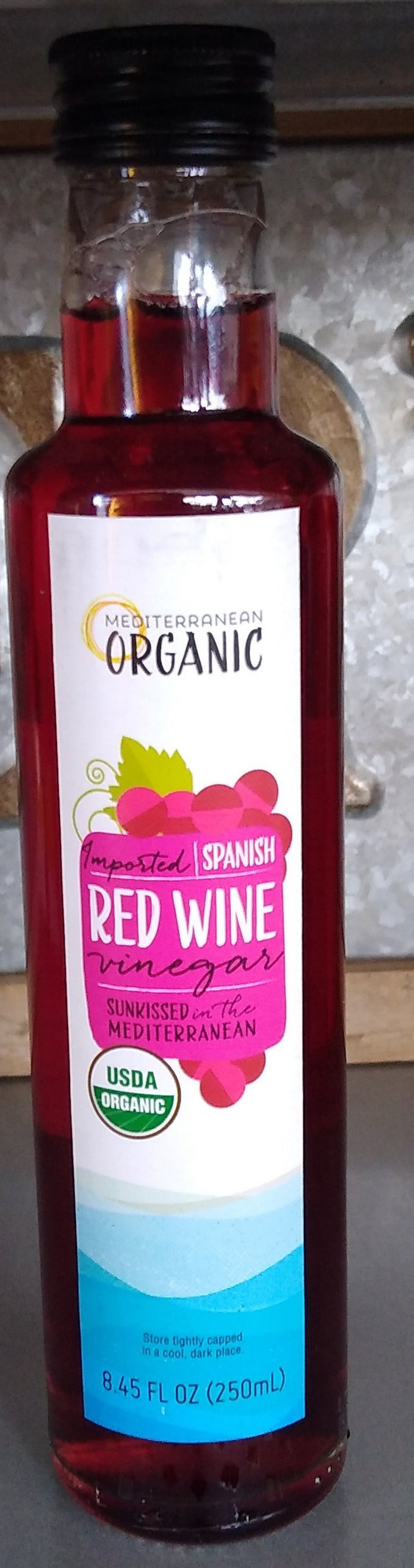 Mediterranean Organic Red Wine Vinegar