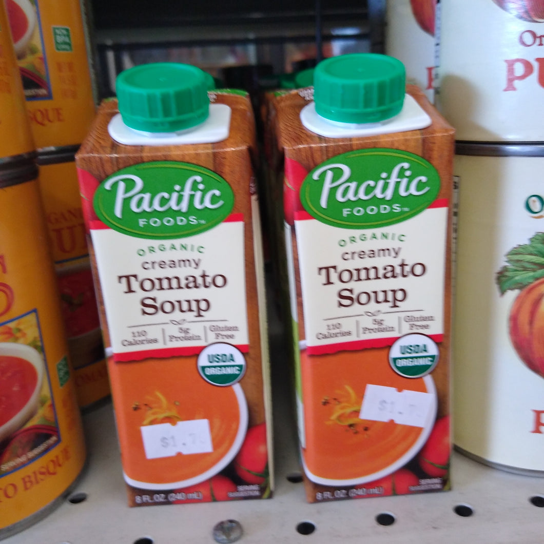 Soup, Creamy Tomato, Pacific Organic (Individual)