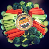 Party Tray, Organic Vegetable Tray Served with Dip