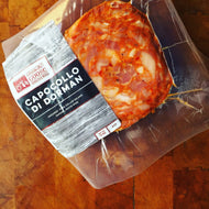 Capocolla, Deli Meat, Smoking Goose, Local 12oz each