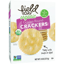 Case of Organic Crackers - Golden Round
