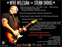 Load image into Gallery viewer, Mike Milligan &amp; Steam Shovel Play the Second Story Lounge in Muncie!!!  Friday July 14th
