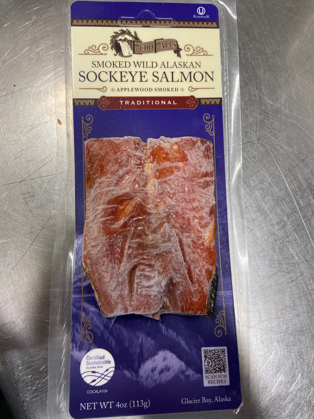 Salmon, Smoked, Traditional, Sockeye, Wild Alaskan Salmon