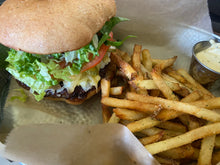 Load image into Gallery viewer, Grass Fed Beef Burger, 1/4 lb, with everything! Local!
