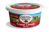 Cream Cheese, Tubs, Organic Valley, 8oz