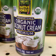 Load image into Gallery viewer, Coconut Cream, Organic, Native Forest, Unsweetened Simple, 5.4 oz
