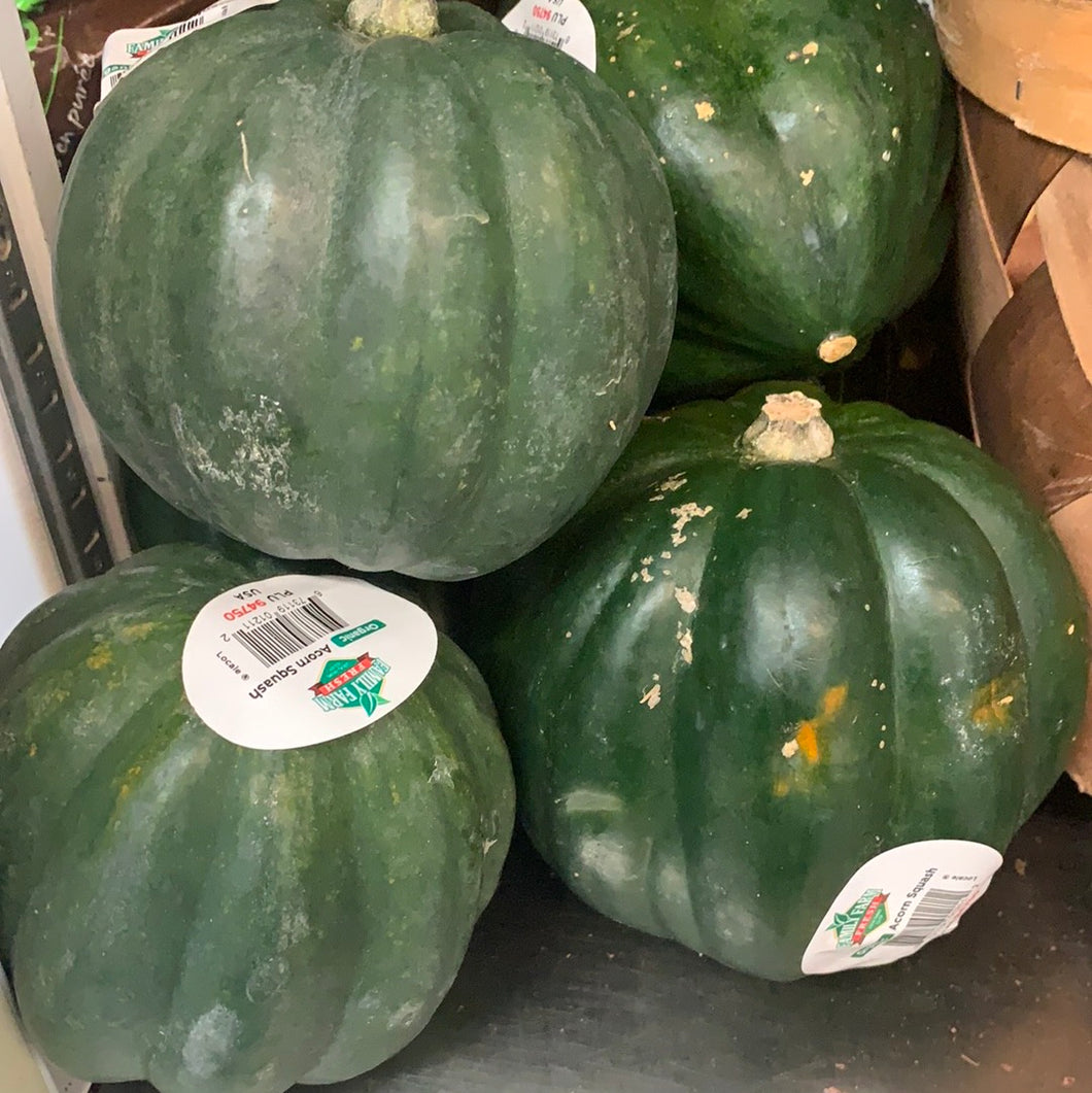 Squash, Acorn, Sold per pound, Organic