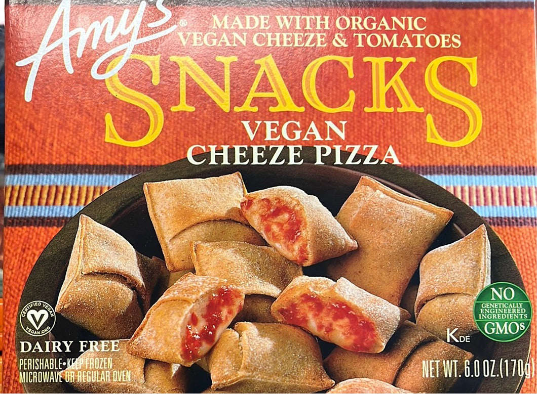 Pizza Snacks Vegan Cheeze Amy's