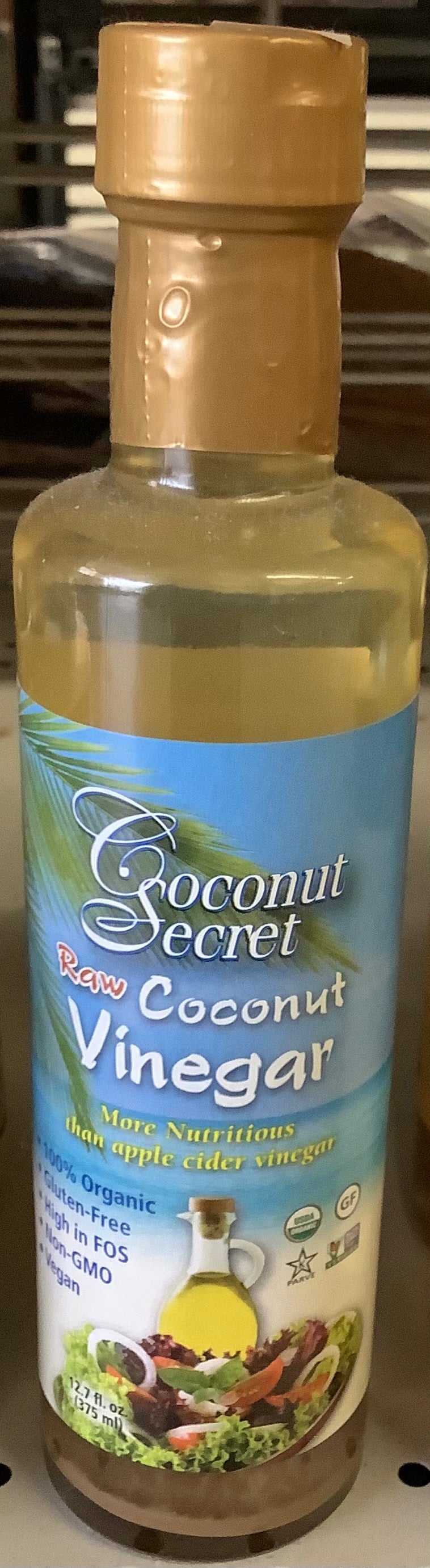 Vinegar, Raw Coconut Organic, Coconut Secret