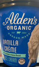 Load image into Gallery viewer, Vanilla ice cream, Alden’s, organic
