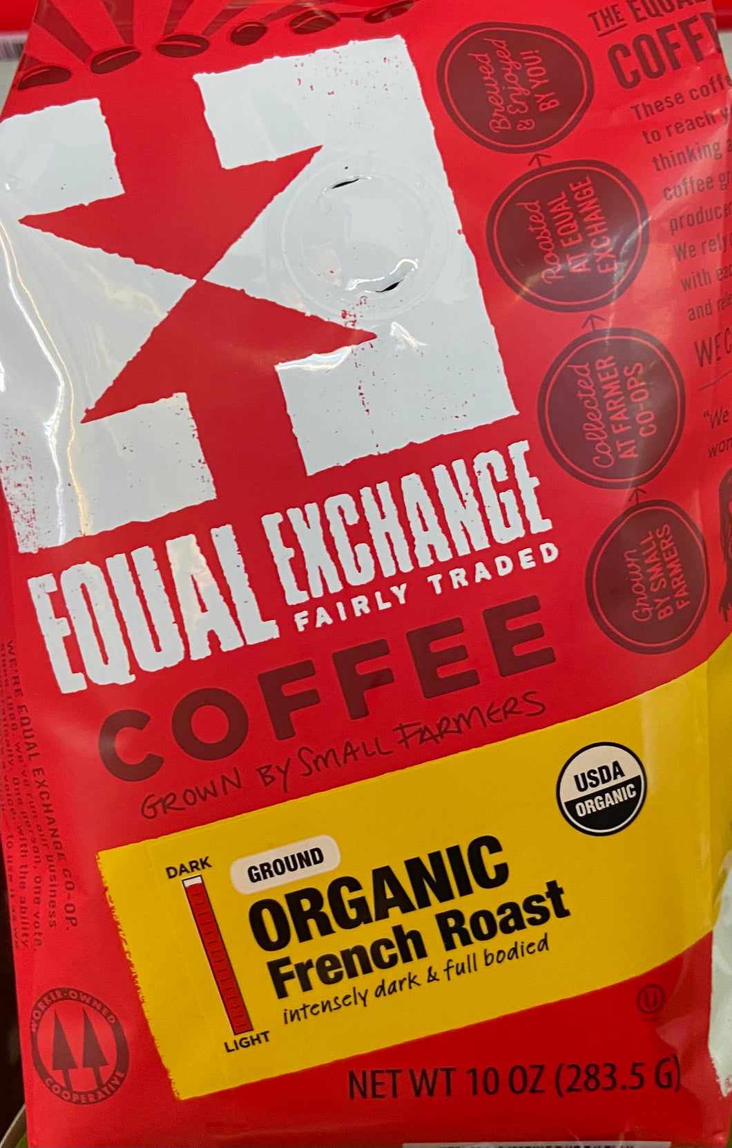 Coffee, Organic French Roast, Ground, Equal Exchange