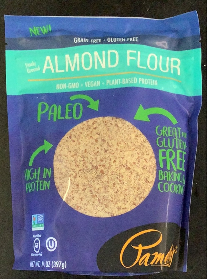 Almond Nut Flour, Pamela's, 14 oz, GF