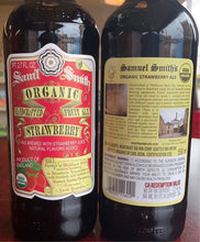 Load image into Gallery viewer, Beer, Strawberry Ale, Samuel Smith, Organic, Served in Reataurant
