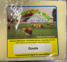 Load image into Gallery viewer, Cheese, Sharp Gouda, Meadow Valley Farm, Grass Fed
