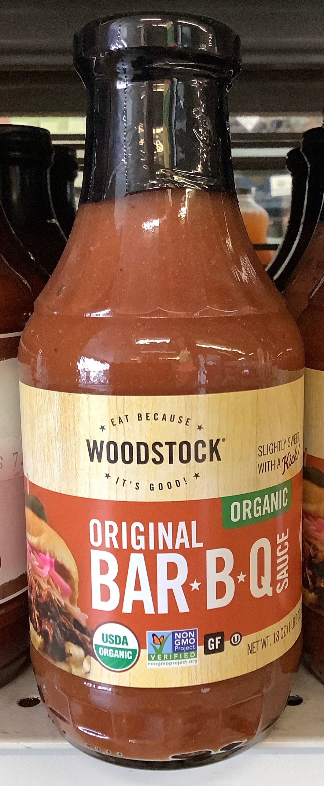 Barbecue Sauce, Original, Organic, Woodstock, BBQ