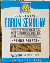 Load image into Gallery viewer, Pasta, Penne Rigate, Organic 100% Durum Semolina, Bionaturae
