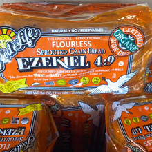Load image into Gallery viewer, Bread, Ezekiel, Organic, Sprouted, Whole Grain, Original, Food for Life (orange bag)
