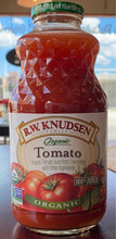 Load image into Gallery viewer, Organic Tomato Juice; R.W. Knudsen; From Concentrate with Other Ingredients; 100% Juice
